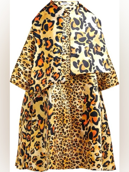 Richard Quinn Jackets & Blazers - Richard Quinn leopard opera coat